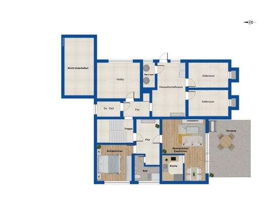 Grundriss Kellergeschoss