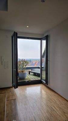 Zugang zur Dachterrasse