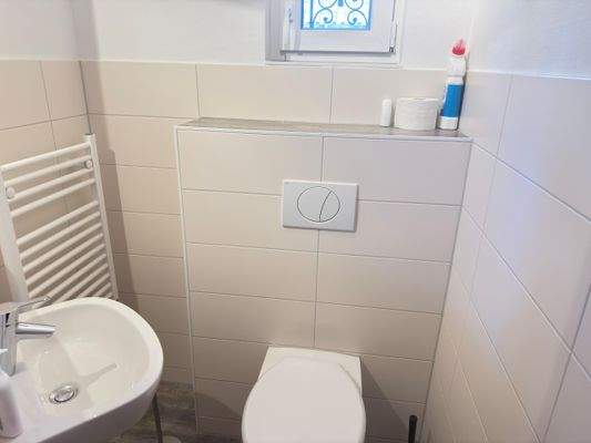 Gäste-WC im Erdgeschoss