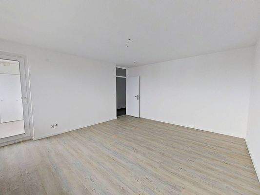 Ansicht II: Wohn- und Esszimmer