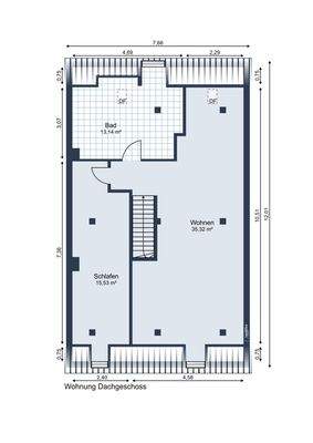 Grundriss Dachgeschoss