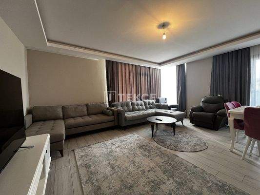 Furnished 3 Bedroom Apartment with View in Araklı Kalecik