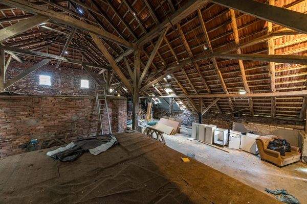 Wirtschaftteil Ständerwerk u. Dachstuhl (2)