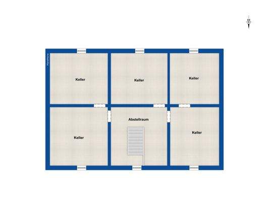 Grundriss - Untergeschoss