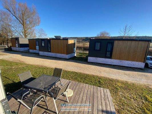 Terrasse mit Blick auf die Altmühl