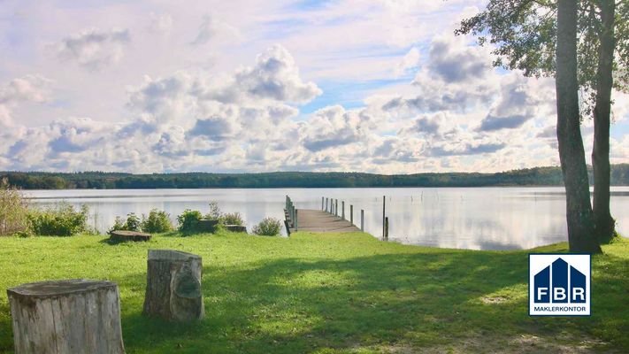 Badestelle am See