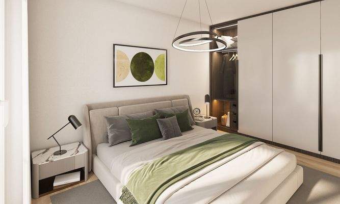 Beispiel W05 Schlafzimmer