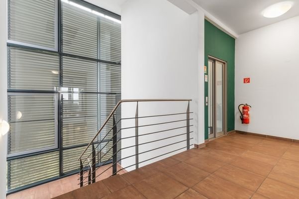 Einblick Gebäude