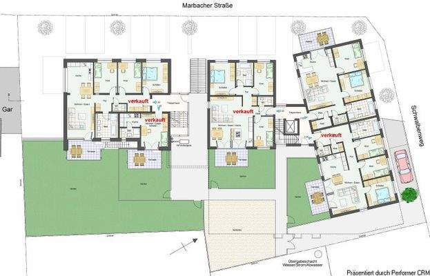 Übersicht Erdgeschoss