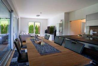 Wohn- Ess- Küchenzimmer