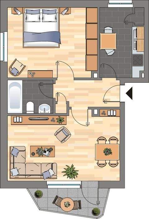 Zeven Wohnungen, Zeven Wohnung mieten