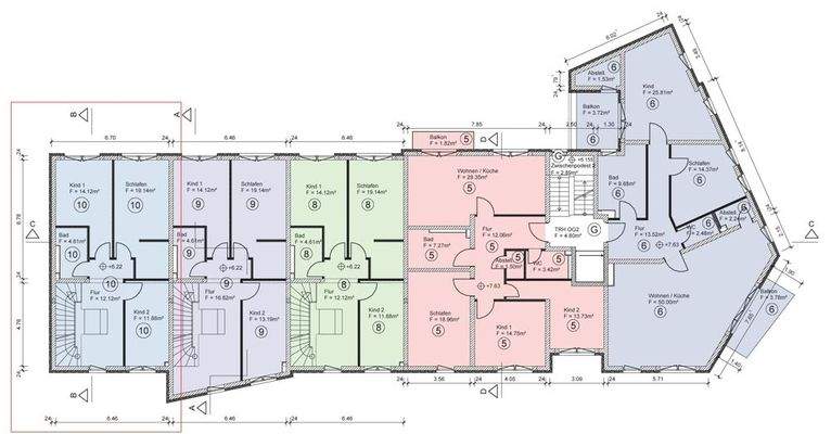 Grundriss 2. Obergeschoss
