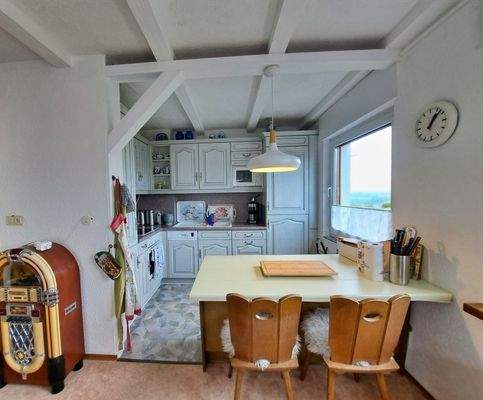 Blick in den Küchenbereich