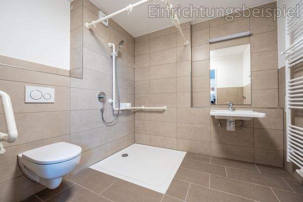 Badezimmer - Musterwohnung