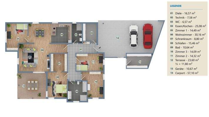 Grundriss Erdgeschoss