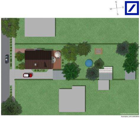 Grundriss Lageplan