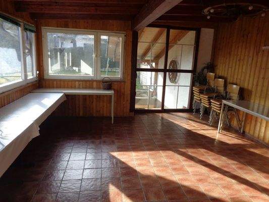 Die überbaute Terrasse