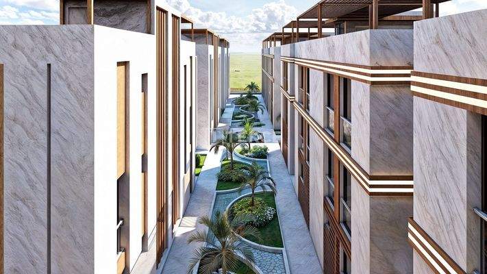 Apartments in Yeni Iskele Walking Distance to the Sea