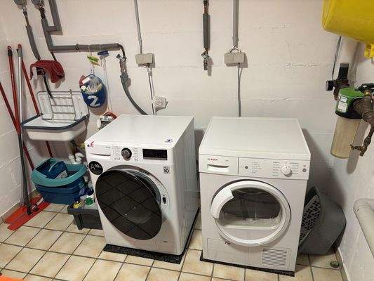 Waschküche inkl. Fernwärme