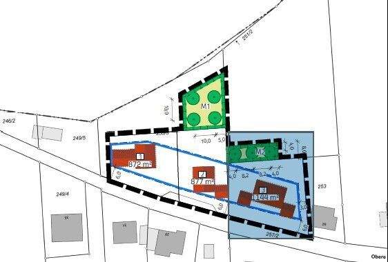 Auszug Lageplan Ergänzungssatzung Grundstück Nr. 3