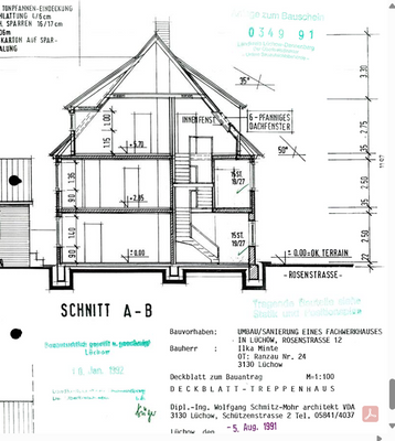 Schnitt Haus