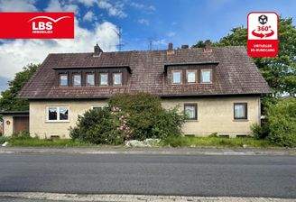 Außenansicht Doppelhaus