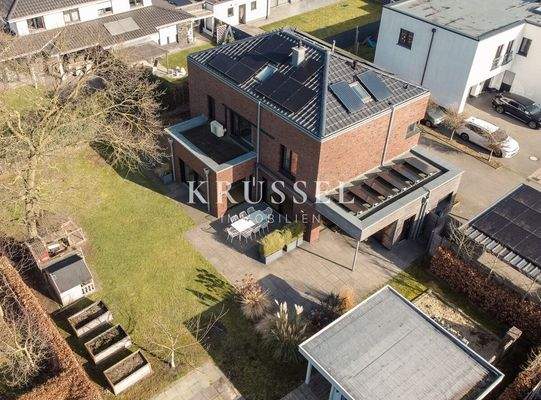 Das freistehende Einfamilienhaus mit großzügigem Grundstück...