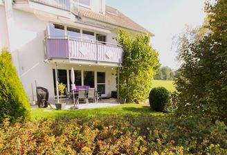 Wohnung mit eigenem Gartenanteil mit Südausrichtung