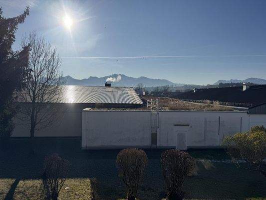 Blick auf die Chiemgauer Berge