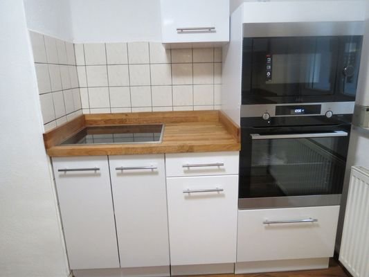 neue Küche mit Backofen+Micro