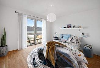 Moderne Kinderzimmeransicht