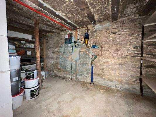 Teilunterkellerung Hauptgebäude