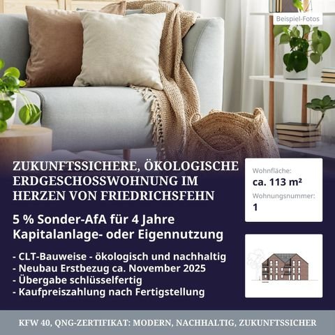 Edewecht / Friedrichsfehn Wohnungen, Edewecht / Friedrichsfehn Wohnung kaufen