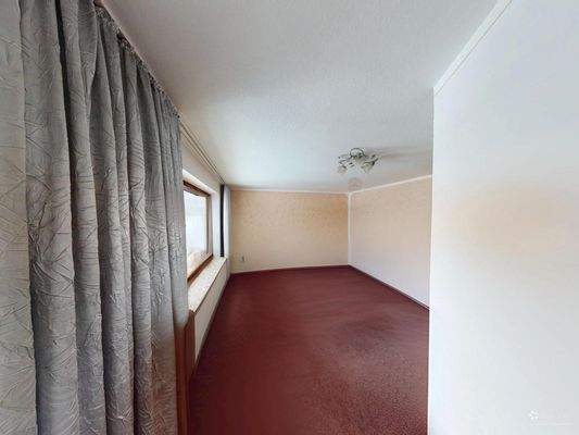 Schlafzimmer unmöbliert