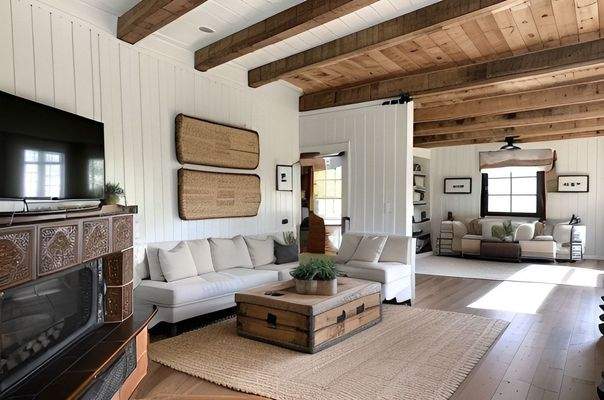 Gestaltungsbeispiel Wohn-und Esszimmer