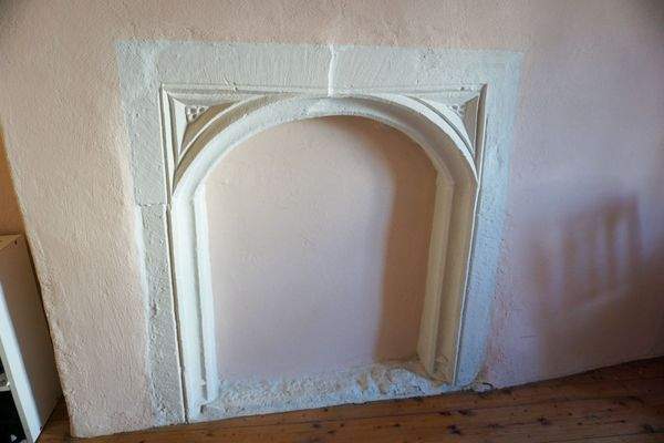 Historische Details im Schlafzimmer OG