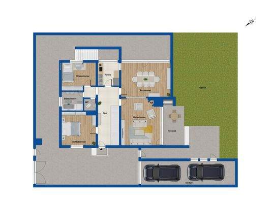 Grundriss Erdgeschoss