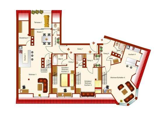 Grundriss Dachgescho