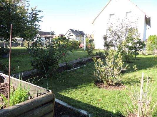 Garten. Blick nach SW