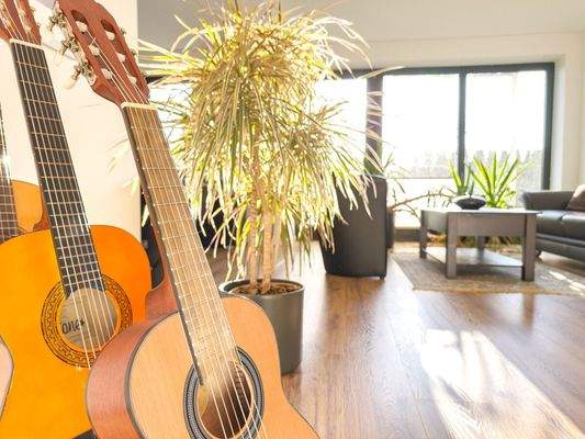 Platz für Arbeiten, Wohnen oder Gäste