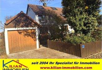 Doppelhaushälfte und Garage