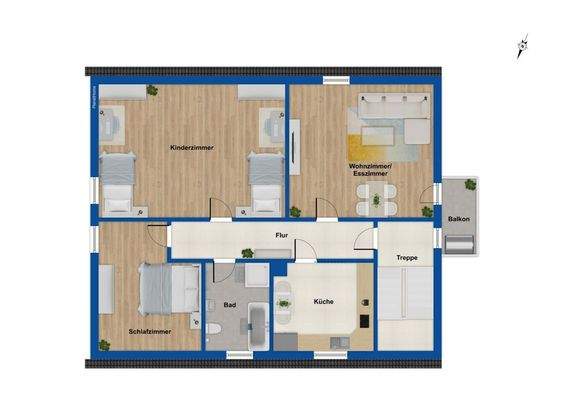 Grundriss - Dachgeschoss