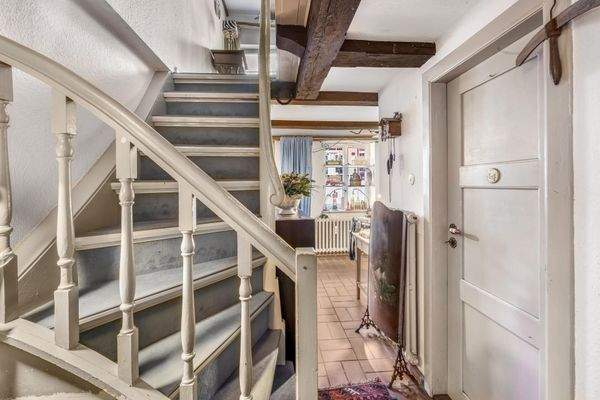 Sicht aus der ehemaligen Küche