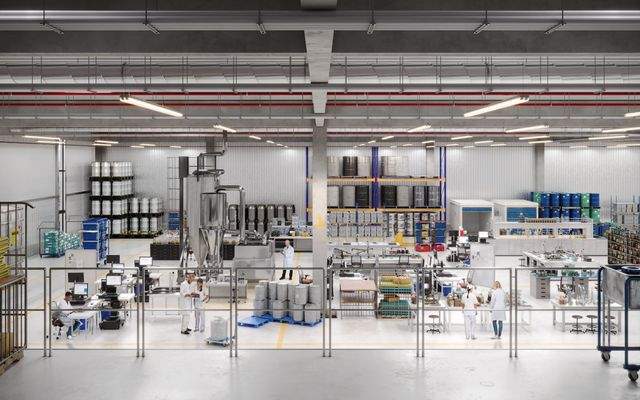 Innenvisualisierung Labor