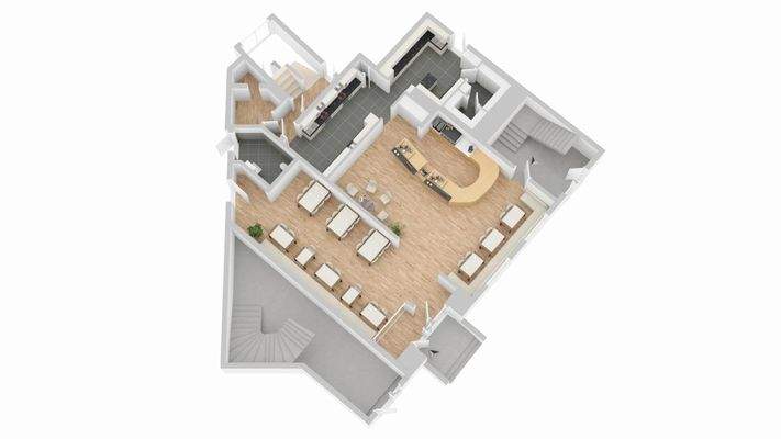 Grundriss Restaurant