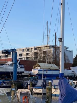 Ansicht vom Hafen