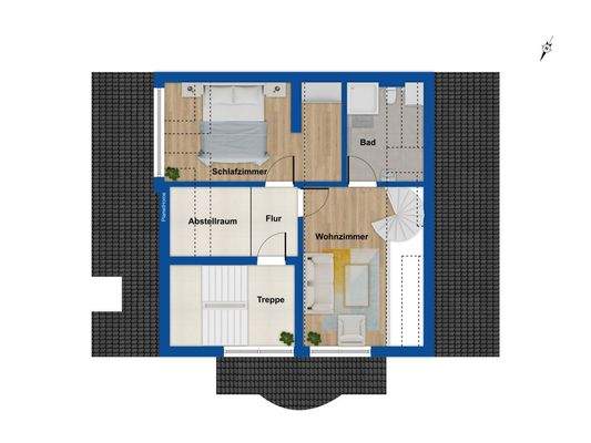 Grundriss Dachgeschoss