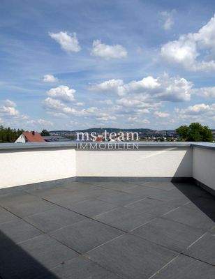 Blick von Dachterrasse