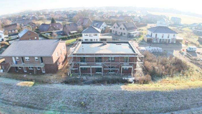 Neubau Rückseite Luftbild