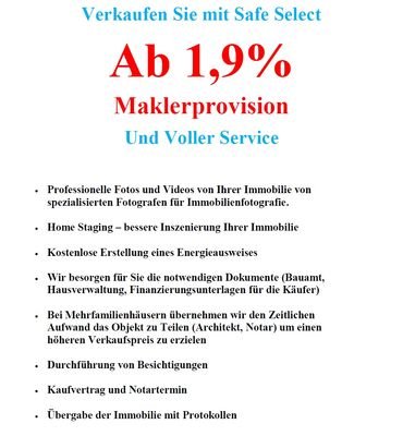 1,9% Maklerprovision
